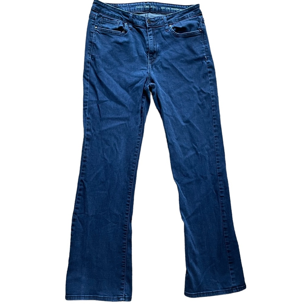 Calvin Klein modern bootcut women’s blue jeans 31x30